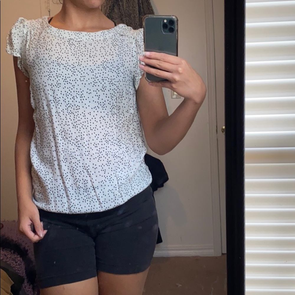 white dress top